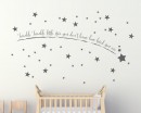Nursery Twinkle Twinkle Little Star Wall Decal